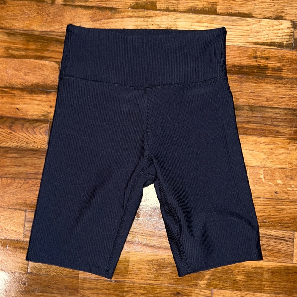 Black biker shorts
